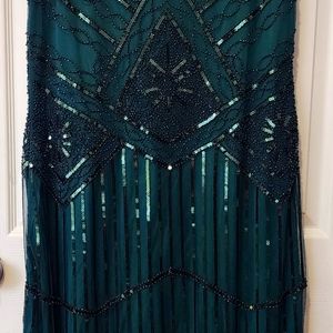 Gatsby style Bead/Sequin Dress , Plus Size